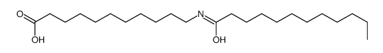 11-(dodecanoylamino)undecanoic acid结构式