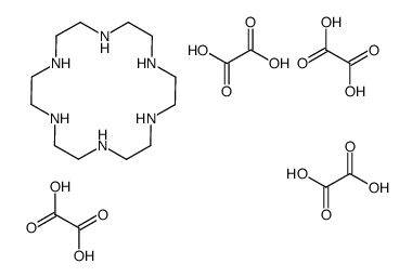 1,4,7,10,13,16-hexazacyclooctadecane,oxalic acid Structure