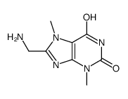 1H-Purine-2,6-dione,8-(aminomethyl)-3,7-dihydro-3,7-dimethyl-(9CI) picture