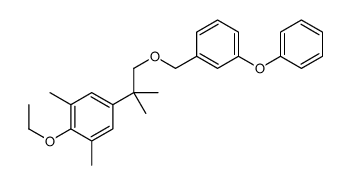 2-ethoxy-1,3-dimethyl-5-[2-methyl-1-[(3-phenoxyphenyl)methoxy]propan-2-yl]benzene Structure