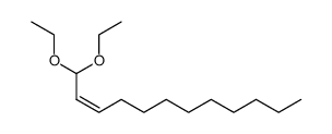 (Z)-1,1-Diethoxy-2-dodecen Structure