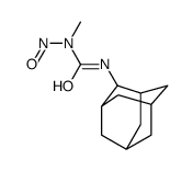 3-(2-adamantyl)-1-methyl-1-nitrosourea结构式