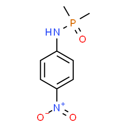 N-(4-nitrophenyl)dimethylphosphinamide Structure