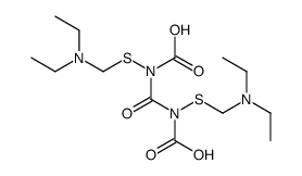 bis[[(diethylamino)methyl]thiodiimidotricarbonic acid结构式