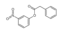 (3-nitrophenyl) 2-phenylacetate结构式