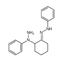 2-(1-phenylhydrazino)-1-cyclohexanone phenylhydrazone Structure