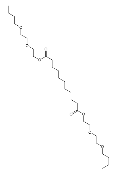 bis[2-(2-butoxyethoxy)ethyl] undecanedioate structure