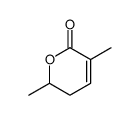 2,5-dimethyl-2,3-dihydropyran-6-one Structure