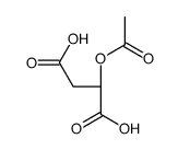 (2S)-2-acetyloxybutanedioic acid结构式