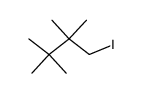 1-iodo-2,2,3,3-tetramethyl-butane结构式