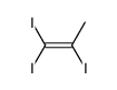 1,1,2-triiodo-propene结构式