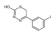 5-(3-iodophenyl)-3,6-dihydro-1,3,4-thiadiazin-2-one结构式