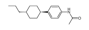 N-(4-((1s,4r)-4-propylcyclohexyl)phenyl)acetamide Structure