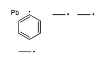 triethyl(phenyl)plumbane Structure