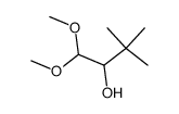 1,1-Dimethoxy-3,3-dimethyl-2-butanol Structure