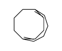 bicyclo[4.3.3]dodeca-1,5-diene结构式