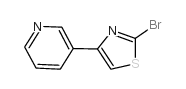 2-Bromo-4-(pyridin-3-yl)thiazole structure