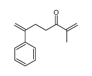 2-methyl-6-phenylhepta-1,6-dien-3-one Structure