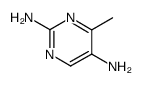 Pyrimidine, 2,5-diamino-4-methyl- (7CI) picture