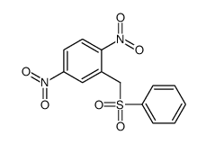 2-(benzenesulfonylmethyl)-1,4-dinitrobenzene结构式