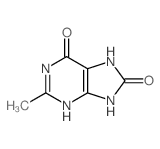 1H-Purine-6,8-dione,7,9-dihydro-2-methyl- picture