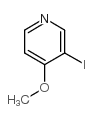 3-碘-4-甲氧基吡啶结构式