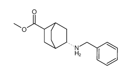 5-Benzylamino-bicyclo[2.2.2]octane-2-carboxylic acid methyl ester结构式