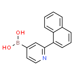 2-(Naphthalen-1-yl)pyridine-4-boronic acid图片