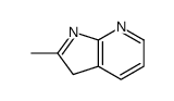 2-methyl-3H-pyrrolo[2,3-b]pyridine结构式