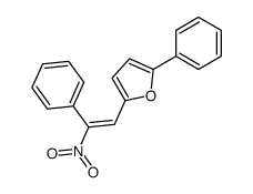 2-(2-nitro-2-phenylethenyl)-5-phenylfuran Structure