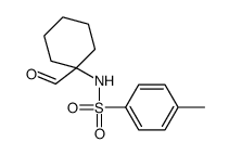 N-(1-formylcyclohexyl)-4-methylbenzenesulfonamide结构式