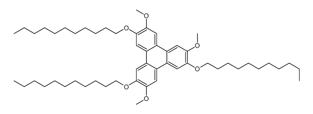 2,6,11-trimethoxy-3,7,10-tri(undecoxy)triphenylene Structure