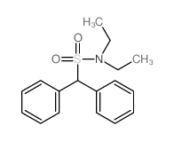 Benzenemethanesulfonamide,N,N-diethyl-a-phenyl- structure