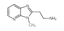 [2-(3-Methyl-3H-imidazo[4,5-b]pyridin-2-yl)ethyl]amine Structure