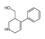 (4-phenyl-1,2,3,6-tetrahydropyridin-3-yl)methanol Structure