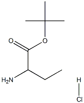 (R)-2-氨基丁酸叔丁酯盐酸盐结构式