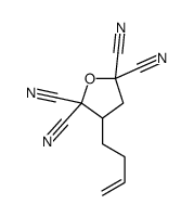 3-but-3-enyloxolane-2,2,5,5-tetracarbonitrile Structure
