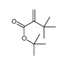 tert-butyl 3,3-dimethyl-2-methylidenebutanoate Structure