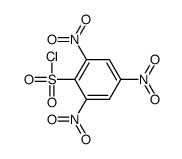 2,4,6-trinitrobenzenesulfonyl chloride结构式