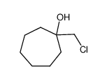 1-chloromethyl-cycloheptanol Structure