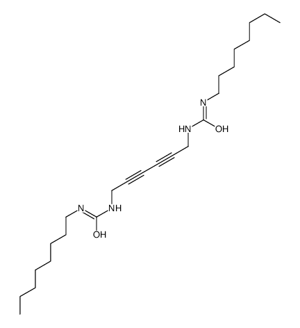 1-octyl-3-[6-(octylcarbamoylamino)hexa-2,4-diynyl]urea Structure