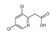 (3,5-dichloro-pyridin-2-yl)-acetic acid Structure