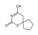 6-Thia-8-azaspiro[4.5]decane-7,9-dione(6CI)结构式