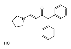 1,1-Diphenyl-4-(1-pyrrolidinyl)-3-buten-2-one hydrochloride picture