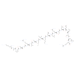 Cholecystokinin-33 (1-21) (porcine) structure