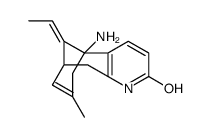 (13E)-1-Amino-13-ethylidene-11-methyl-6-azatricyclo[7.3.1.02,7]trideca-2(7),3,10-trien-5-one结构式