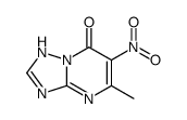 5-methyl-6-nitro-1H-[1,2,4]triazolo[1,5-a]pyrimidin-7-one Structure