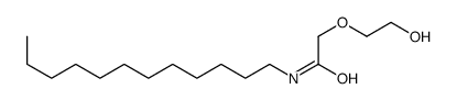 N-dodecyl-2-(2-hydroxyethoxy)acetamide结构式