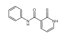 N-(phenyl)-1,2-dihydro-2-thioxo-3-pyridinecarboxamide结构式