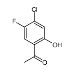 1-(4-Chloro-5-fluoro-2-hydroxy-phenyl)-ethanone结构式